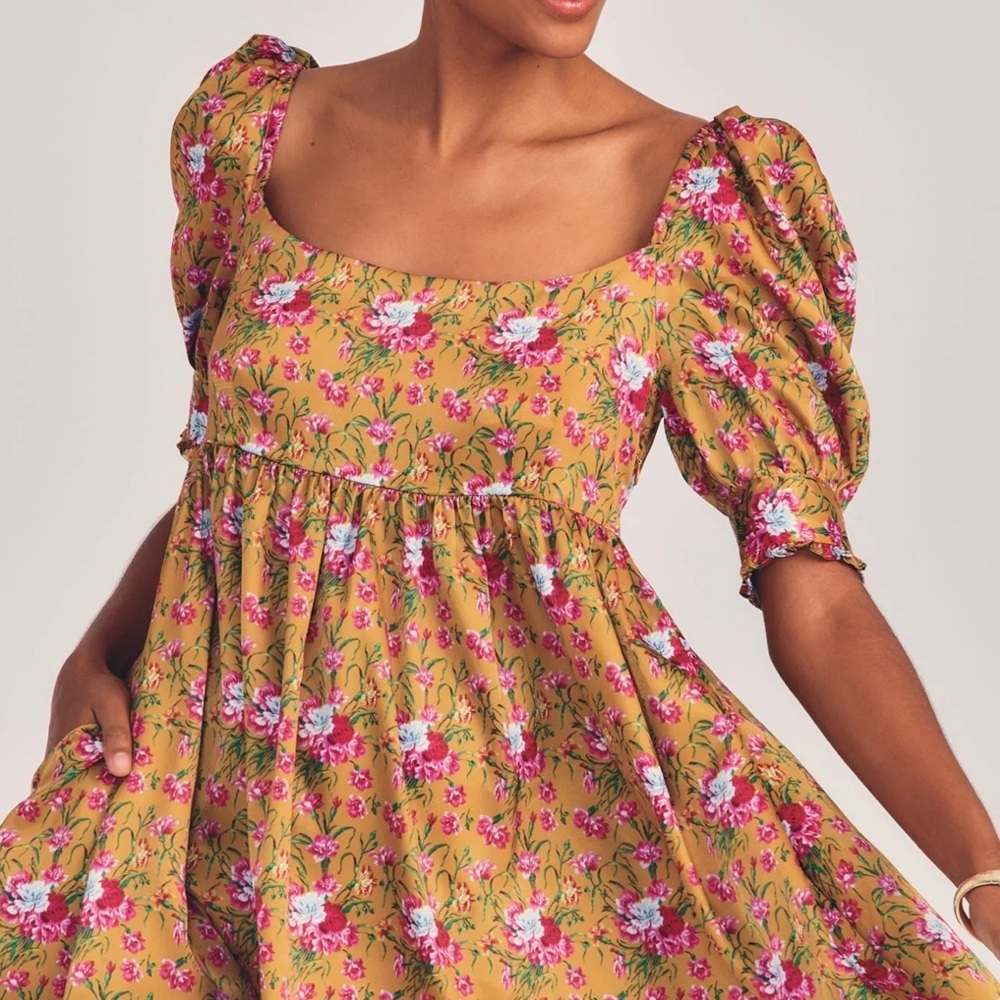 LOVE SHACK FANCY Bennington Mini Dress | Size 8 - Picture 3 of 9